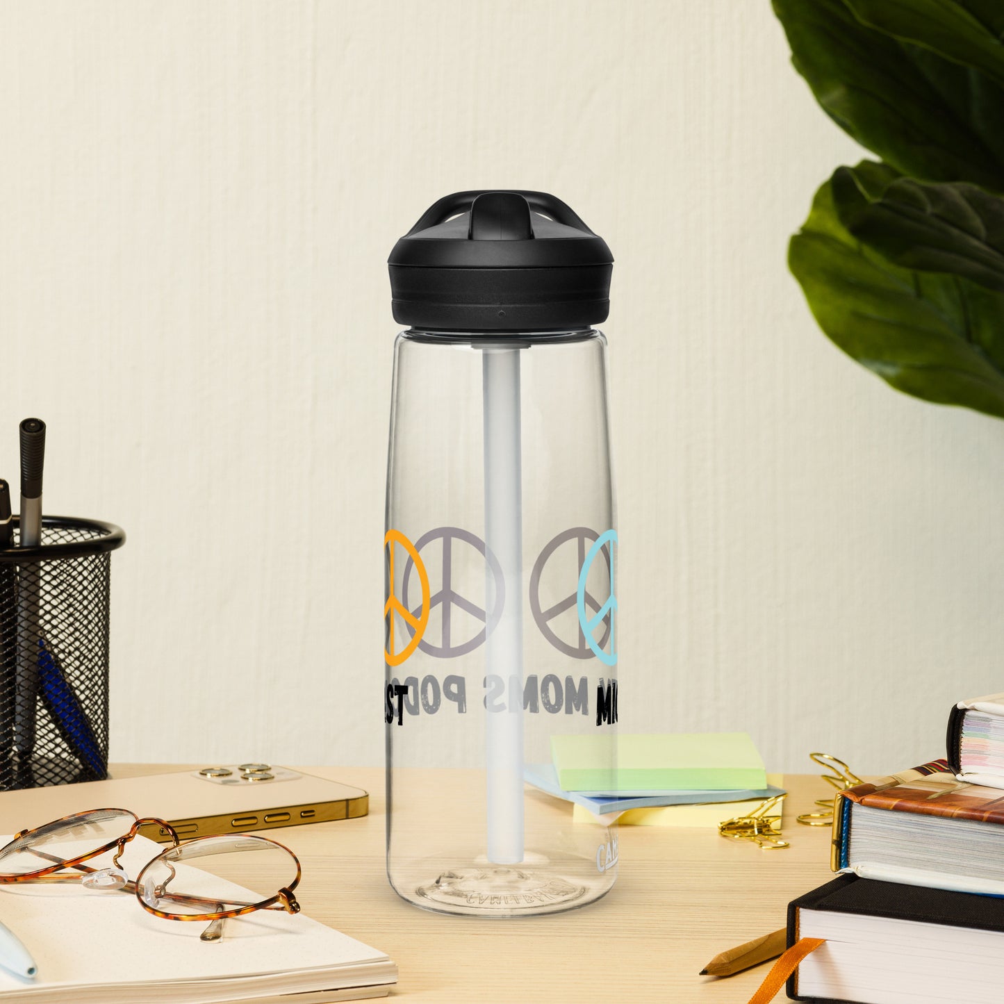 MM Peace Be with You Sports water bottle