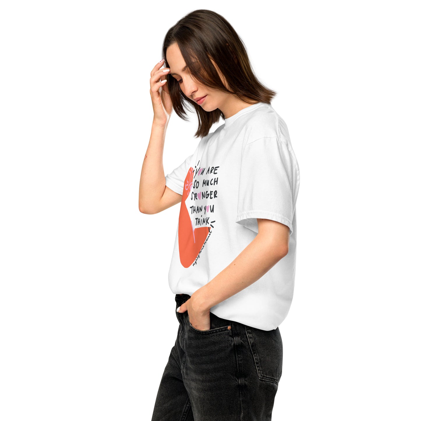 MM You are Strong Unisex garment-dyed heavyweight t-shirt